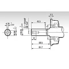 Motore a benzina Honda GX200 Hp 6.5