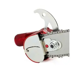 Gancio estrai ramo Seghetto pneumatico a catena Turbo con lama carving